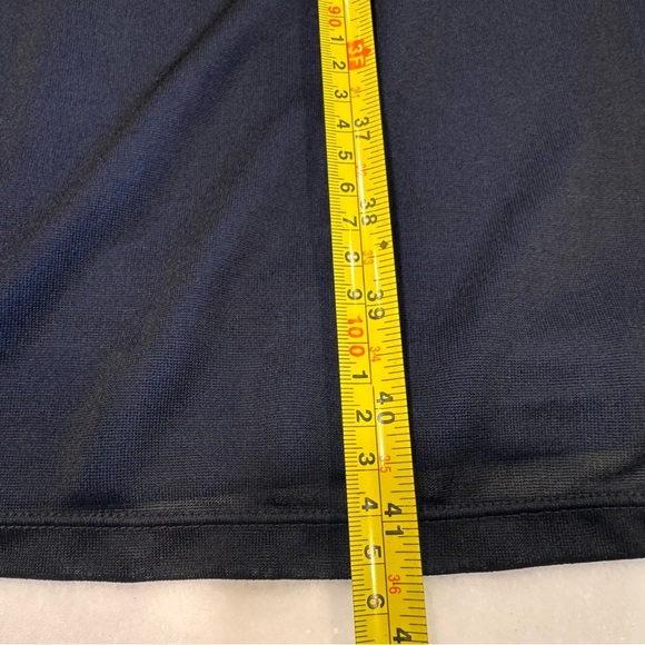 Ralph Lauren Women’s Black W/Royal Blue Dress  Sleeveless, Knee Length Sz M - Picture 10 of 11